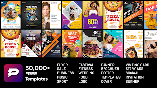 Flyers, Poster Maker, Banner, poster