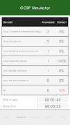CCSP Exam Simulator اسکرین شاٹ 4