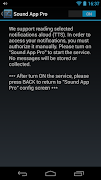 4 Schermata Suono App Pro