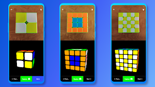 Cube Solver: Camera & 3D capture d'écran 3