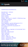 برنامه‌نما Advanced System Info (sysinfo) عکس از صفحه