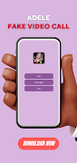 Adele Fake Video Call Affiche