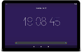 Hex Clock Live Wallpaper screenshot 5