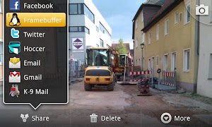 برنامه‌نما Send to Framebuffer عکس از صفحه