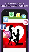 Love Sticker syot layar 4