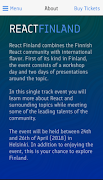 React Finland Conf Plakat