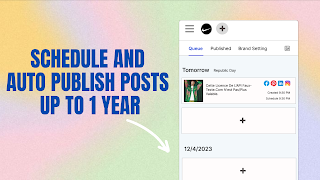 Postager: Schedule & Auto Post تصوير الشاشة 1