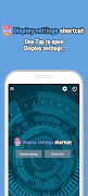 Display settings shortcut poster