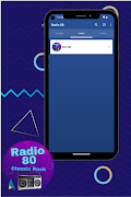 Radio 80 capture d'écran 2