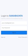 Sawaba Data स्क्रीनशॉट 1