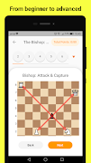 برنامه‌نما Learn Chess عکس از صفحه
