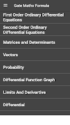 برنامه‌نما Gate Maths Formula عکس از صفحه