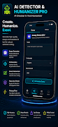 4 Schermata AI Detector & Humanizer Pro