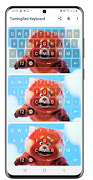 برنامه‌نما Turning Red Keyboard Themes عکس از صفحه