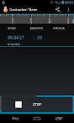 Contraction Timer captura de pantalla 3