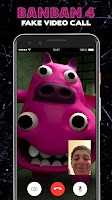 Banban 4 Prank Video Call screenshot 3