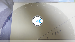 Smartphone Protractor captura de pantalla 2