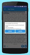 Text Voice Text to Speech, PDF capture d'écran 6