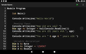 VB.NET Programming Compiler ภาพหน้าจอ 4