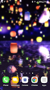 Lanterns 3D live wallpaper تصوير الشاشة 1