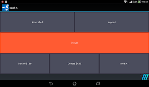 Bash Shell X [Root] ภาพหน้าจอ 6