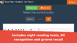 Grade 3 Drum Test Practice Screenshot 4