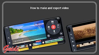 برنامه‌نما Tips for Kine Master guide عکس از صفحه