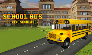 Schoolbus Driving Simulator 海報