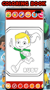 Rusty Rivets Coloring Book تصوير الشاشة 3