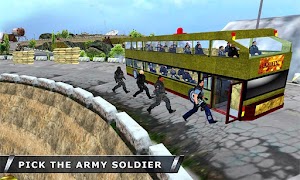 US Army Bus Coach-Army Transport Simulator penulis hantaran