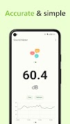 برنامه‌نما Sound Meter عکس از صفحه