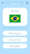 برنامه‌نما Flags - Countries - Capitals عکس از صفحه