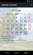 1 Schermata Calendar-reminder