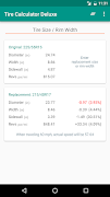 Tire Calculator Deluxe 海報