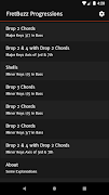 FretBuzz Progressions 截圖 1