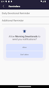 5 Schermata Morning Devotionals