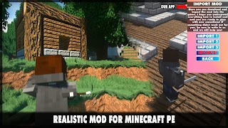 برنامه‌نما Realistic Shader Mod Minecraft عکس از صفحه
