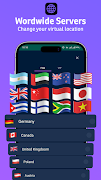 6 Schermata TrymeVPN: VPN privata e proxy