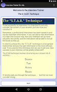 Interview Techniques Questions capture d'écran 6
