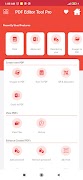 PDF Editor Tool Pro Poster