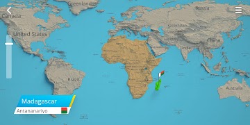 Mapa mundial Explorador imagem de tela 2