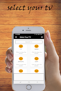 برنامه‌نما Remote Control TV عکس از صفحه