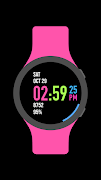 برنامه‌نما Glownimation Watch Face عکس از صفحه