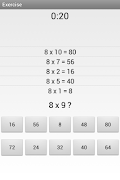 Tafel van vermenigvuldiging screenshot 1