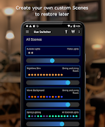 برنامه‌نما Hue Switcher for Philips Hue B عکس از صفحه