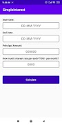 1 Schermata Simple Interest Calculator