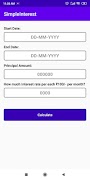 Simple Interest Calculator screenshot 1