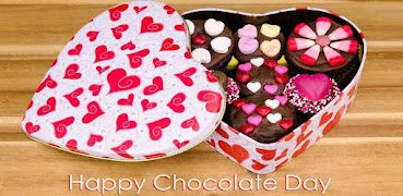 برنامه‌نما Chocolate Day Greeting عکس از صفحه