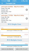 CPU Ranking Database screenshot 7