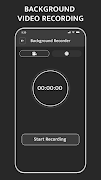 1 Schermata Background Video Recorder